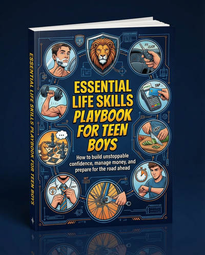 An Essential Life Skills Book for Teen Boys