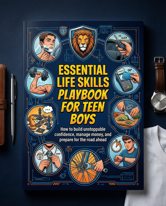 An Essential Life Skills Book for Teen Boys